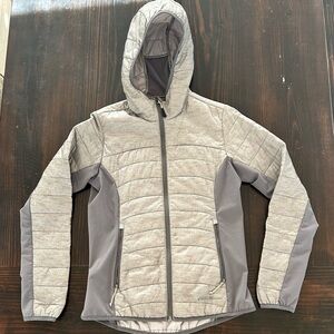 Eddie Bauer Gray Patterned Jacket